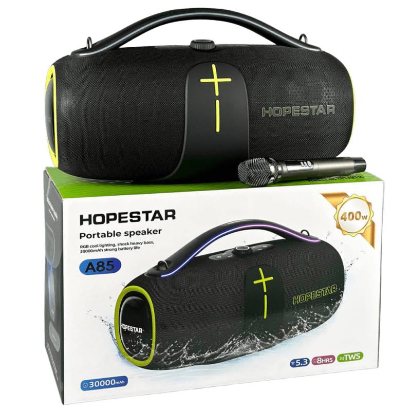 Bluetooth колонка Hopestar A85 400W Black - Зображення 6