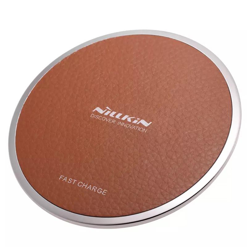 БЗП Nillkin Magic Disk 3 Fast Wireles Charger 10W (MC014) Brown - Зображення 4