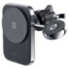 Автотримач з БЗП Acefast D18 2in1 in-car 15W (air outlet) Black