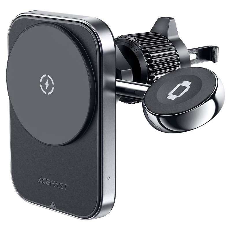 Автотримач з БЗП Acefast D18 2in1 in-car 15W (air outlet) Black