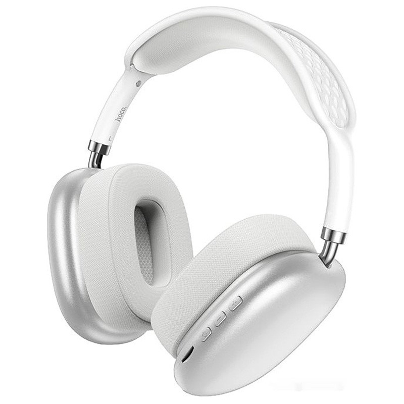 Накладні бездротові навушники Hoco ESD15 Silver