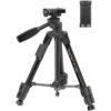 Штатив NeePho NP-3160S для зйомки 30-68.5см з тримачем+пульт Black