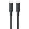 Дата кабель Acefast C17-03 Type-C to Type-C 60W (1.2m) Black