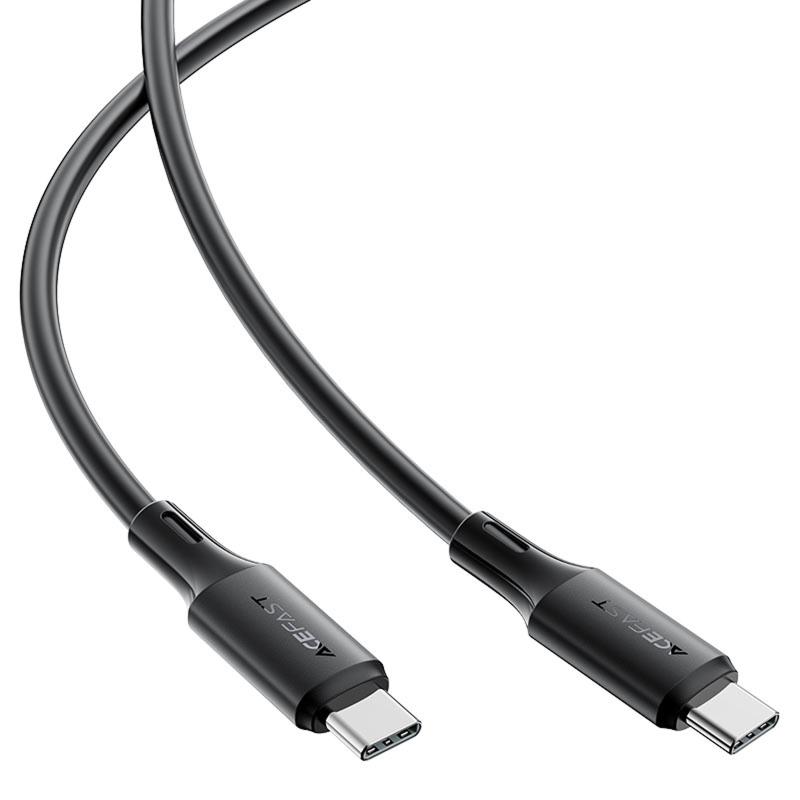 Дата кабель Acefast C17-03 Type-C to Type-C 60W (1.2m) Black - Зображення 5