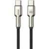 Дата кабель Amaya 310CC Type-C to Type-C 60W (1m) Brown