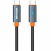 Дата кабель Amaya 58CC Type-C to Type-C 60W (1m) Gray