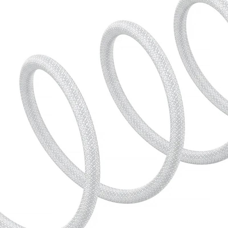 Дата кабель Baseus Gem Fast Charging Type-C to Type-C 100W (2m) (P10373000111-01) Moon White - Зображення 3