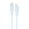 Дата кабель Borofone BX115 Lotto Type-C to Lightning 27W (1m) Blue