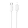Дата кабель Hoco X113 Beneficio Type-C to Lightning (1m) White
