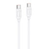 Дата кабель Hoco X115 Surpass Type-C to Type-C 240W (1m) White