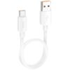 Дата кабель Hoco X96 Hyper USB to Type-C 100W (0.25m) White