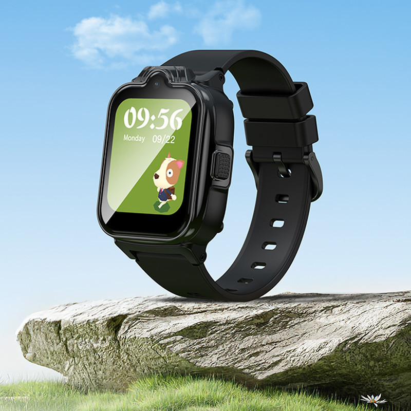 Дитячий cмарт-годинник Hoco Y104 4G with call function Black - Зображення 3
