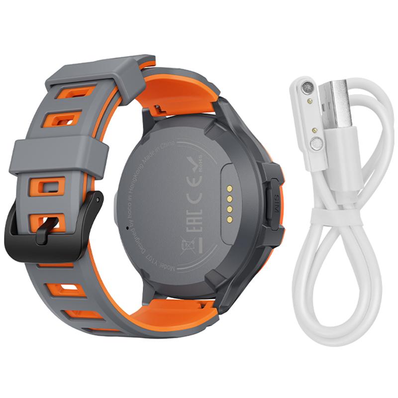 Дитячий cмарт-годинник Hoco Y107 4G with call function Orange - Зображення 4