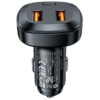 АЗП Acefast B9 PD36W+QC4.0 total 66W (2USB-A/1C) Black