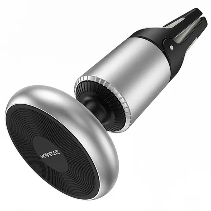 Автотримач Borofone BH47 Cool move (air outlet) Black / Silver
