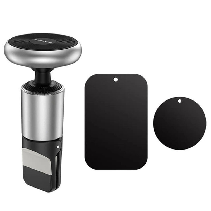 Автотримач Borofone BH47 Cool move (air outlet) Black / Silver - Зображення 2