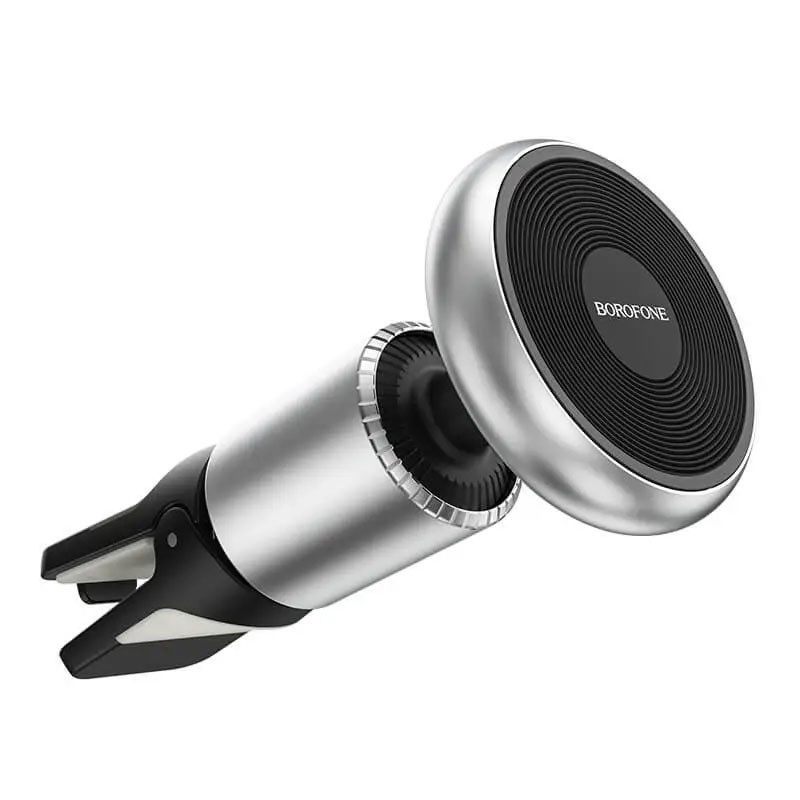 Автотримач Borofone BH47 Cool move (air outlet) Black / Silver - Зображення 3