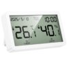 Електронний термогігрометр + годинник Hoco HX42 Indoor White