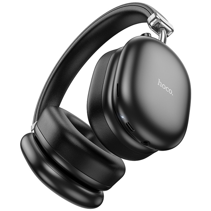 Накладні бездротові навушники Hoco W35 Max Auspicious ANC Black - Зображення 2