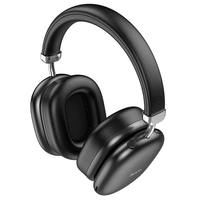 Накладні бездротові навушники Hoco W35 Max Auspicious ANC Black - Зображення 3