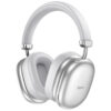 Накладні бездротові навушники Hoco W35 Max Auspicious ANC Silver