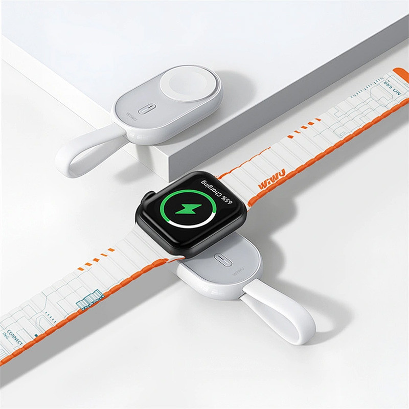 Портативний ЗП Power Bank WIWU Wi-M20 For Apple Watch 1200 mAh White - Зображення 3