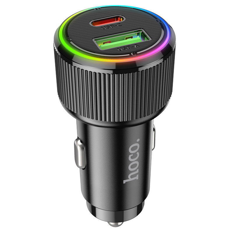 АЗП Hoco NZ14A Guerrero PD20W+QC3.0 (1C1A) Black - Зображення 5