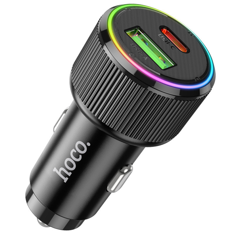 АЗП Hoco NZ14A Guerrero PD20W+QC3.0 (1C1A) Black - Зображення 6