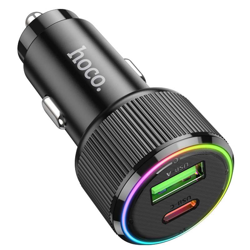 АЗП Hoco NZ14A Guerrero PD20W+QC3.0 (1C1A) Black - Зображення 7