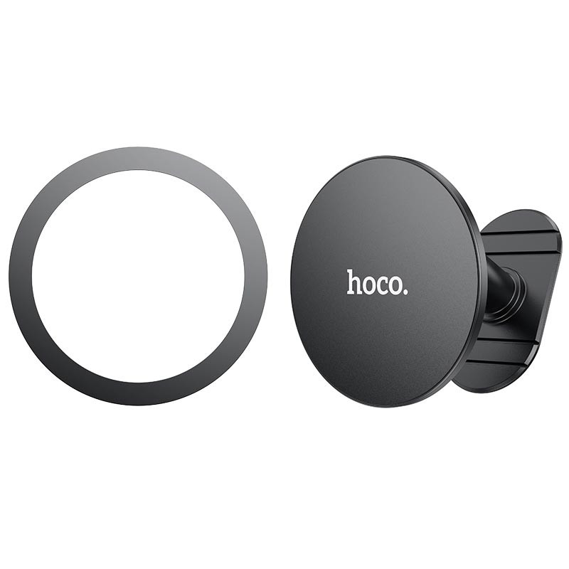 Автотримач Hoco H13 Fine jade ring (center console) Black - Зображення 5