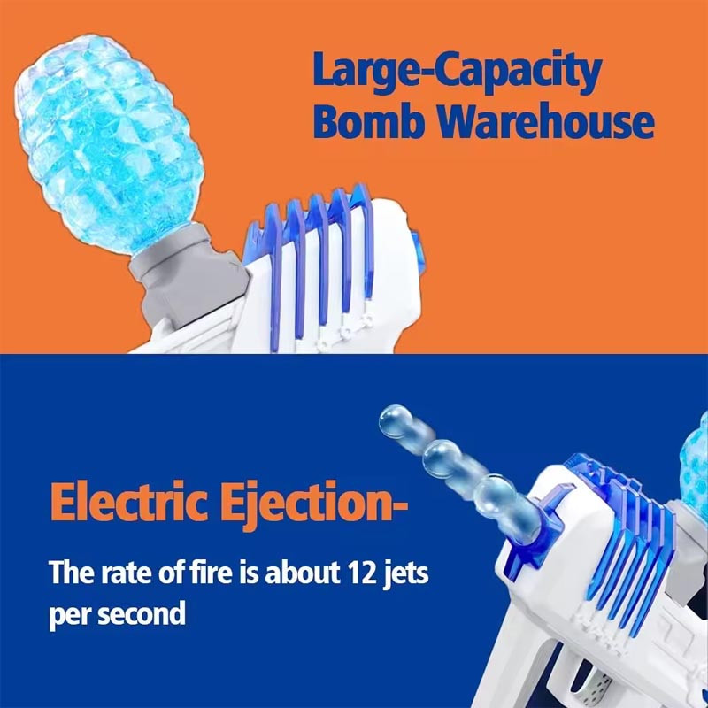 Пістолет на гідрогелевих кульках (орбізах) Gel Energy XS-873 Grey - Зображення 4