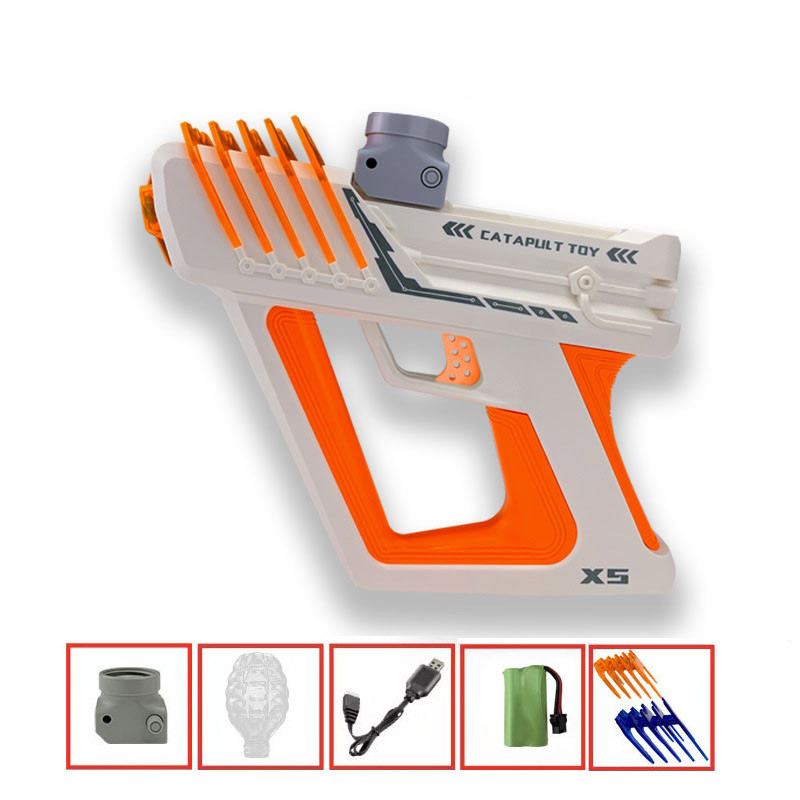 Пістолет на гідрогелевих кульках (орбізах) Gel Energy XS-873 Orange - Зображення 2