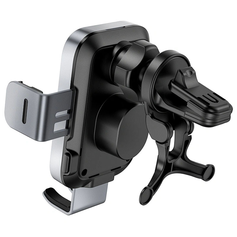 Автотримач з БЗП WIWU CH-313 15W (center console) Black - Зображення 5