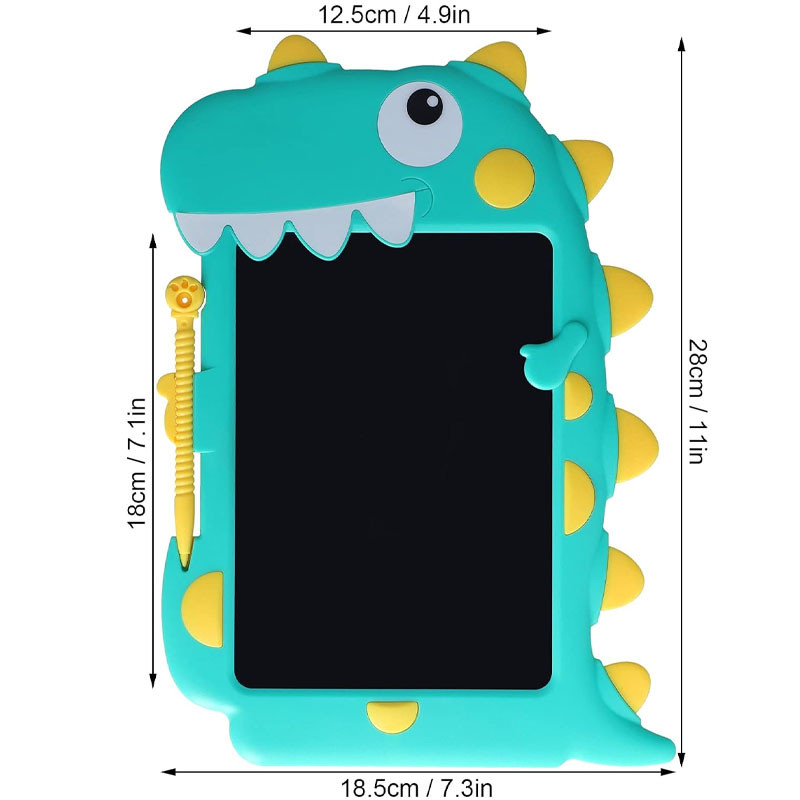 Планшет для малювання Dinosaur 8,5 дюймів Green - Зображення 3