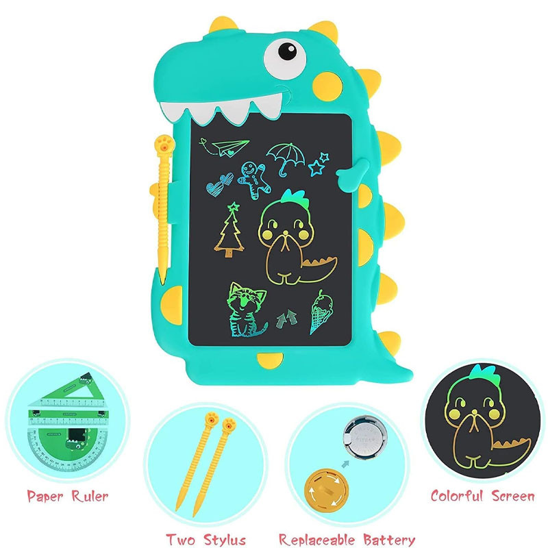 Планшет для малювання Dinosaur 8,5 дюймів Green - Зображення 4