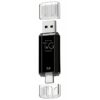 Флеш-накопичувач T&G 009 Star Series 2in1 USB 3.0 (USB-A/C) — 256GB Чорний