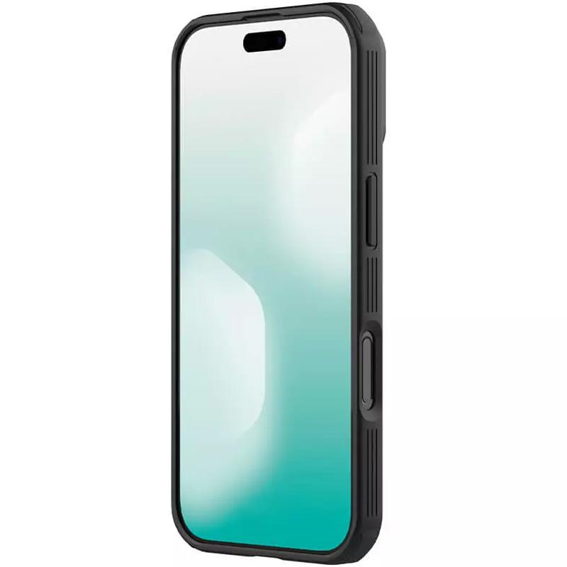 Карбонова накладка Nillkin CamShield Pro Magnetic для Apple iPhone 17 Air (6.5") Transparent black - Зображення 4