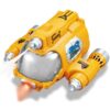 Човен на радіокеруванні SHT 3737-1AD Spray Water 2.4G Yellow