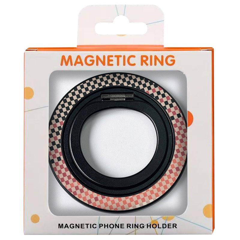 Магнітне кільце-тримач Magnetic Ring Holder Red-Orange - Зображення 5
