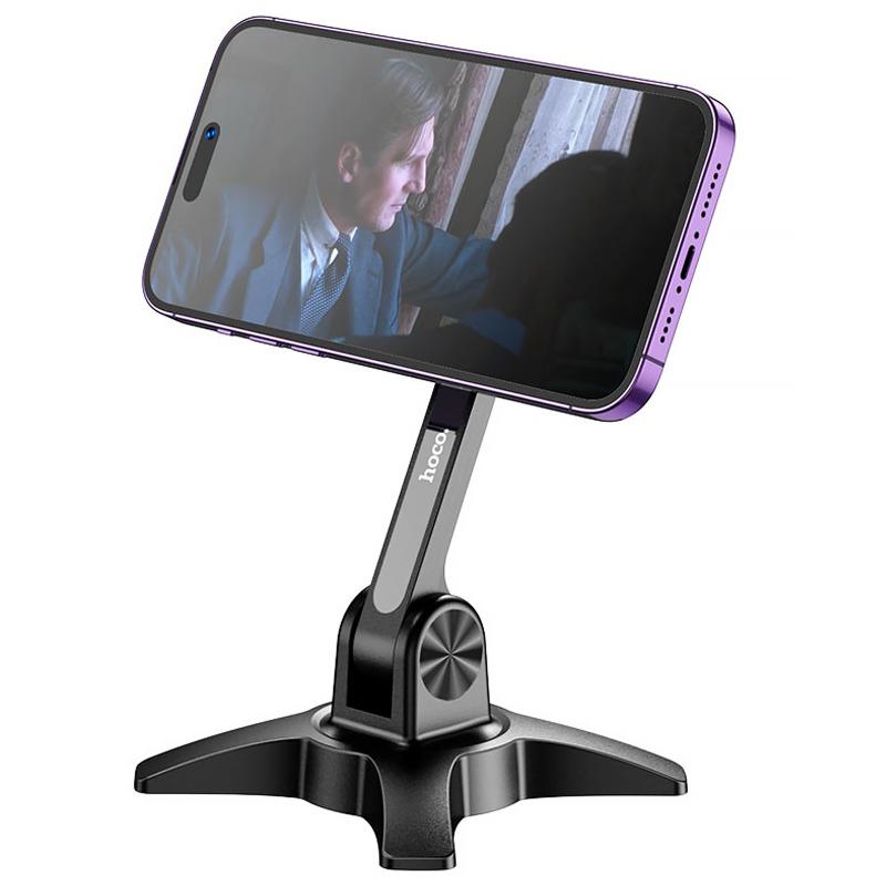 Магнітний тримач для телефону Hoco HD2 Joy ring Black - Зображення 2