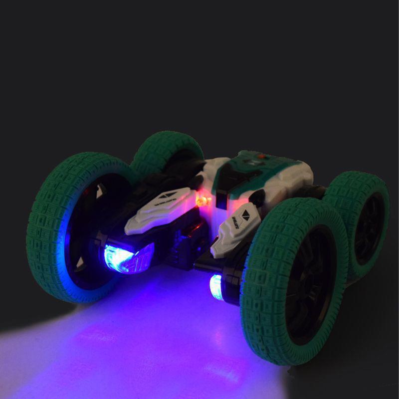 Машинка на радіокеруванні SHT DW02A Trick and Flip RC Car 2.4G Green - Зображення 4