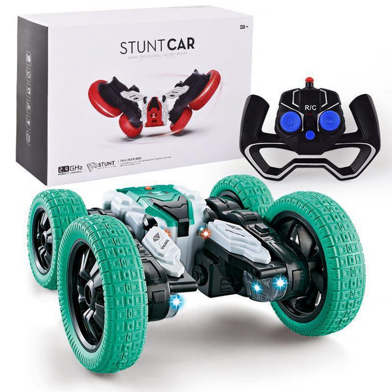 Машинка на радіокеруванні SHT DW02A Trick and Flip RC Car 2.4G Green - Зображення 5