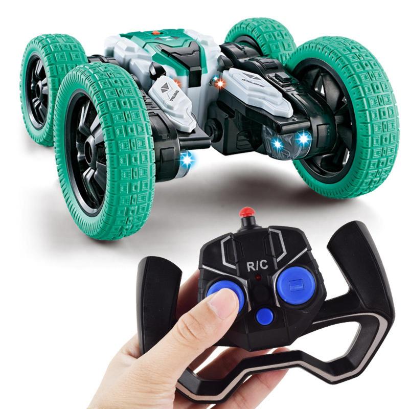 Машинка на радіокеруванні SHT DW02A Trick and Flip RC Car 2.4G Green - Зображення 6