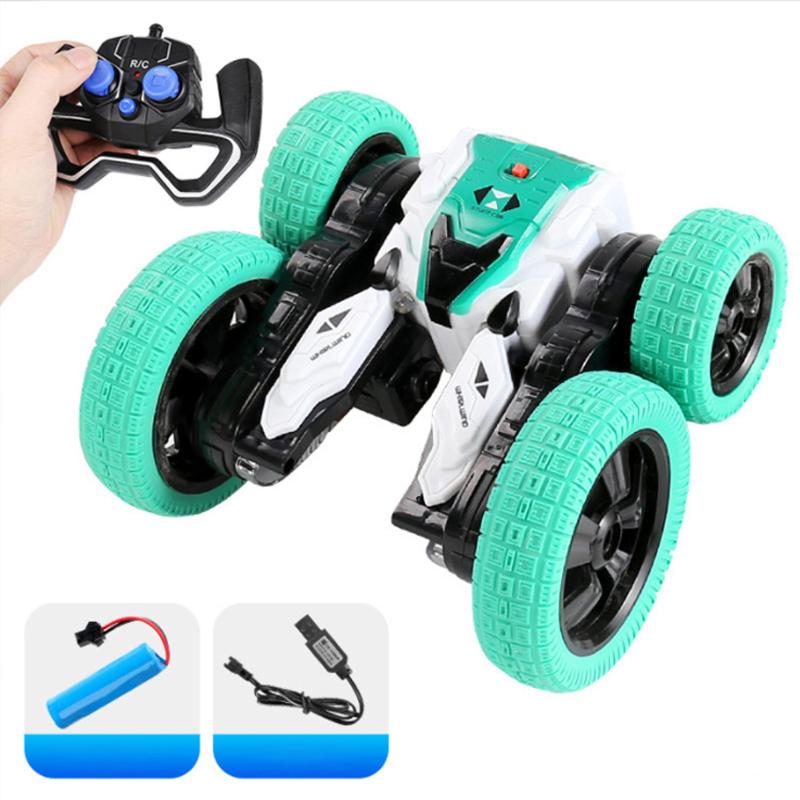 Машинка на радіокеруванні SHT DW02A Trick and Flip RC Car 2.4G Green - Зображення 7