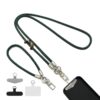Набір шнурків 120см + 35см Dark Green