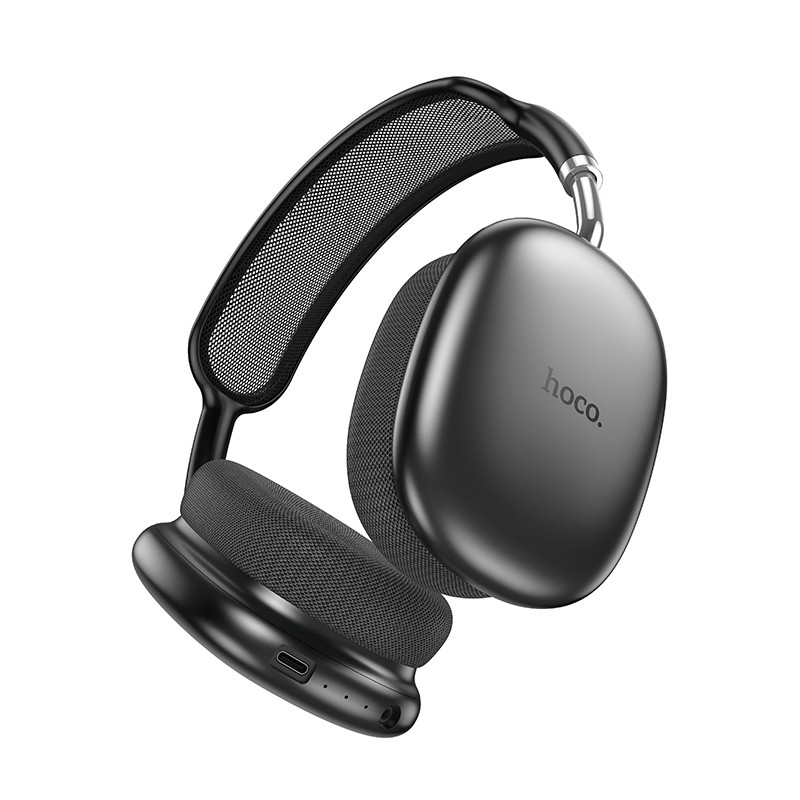Накладні бездротові навушники Hoco W55 Plus Happiness ANC noise reduction Deep space gray - Зображення 2
