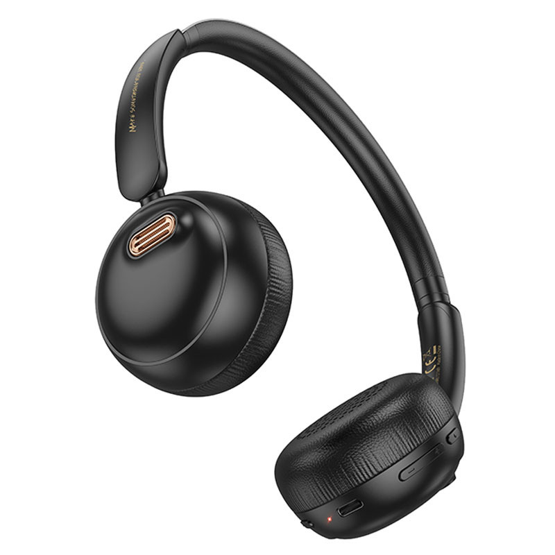 Накладні бездротові навушники Hoco W62 Verso retro Black - Зображення 3