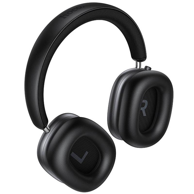 Накладні бездротові навушники Hoco W63 Triunfo ANC Black - Зображення 4