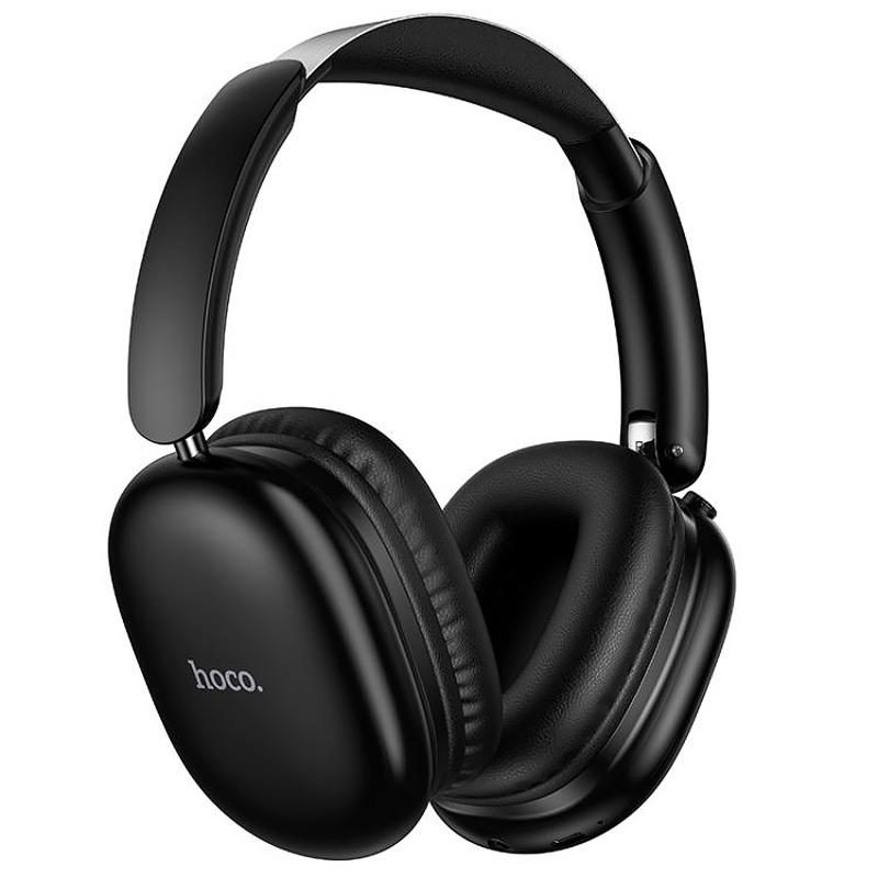Накладні бездротові навушники Hoco W73 Graceful (App) Black
