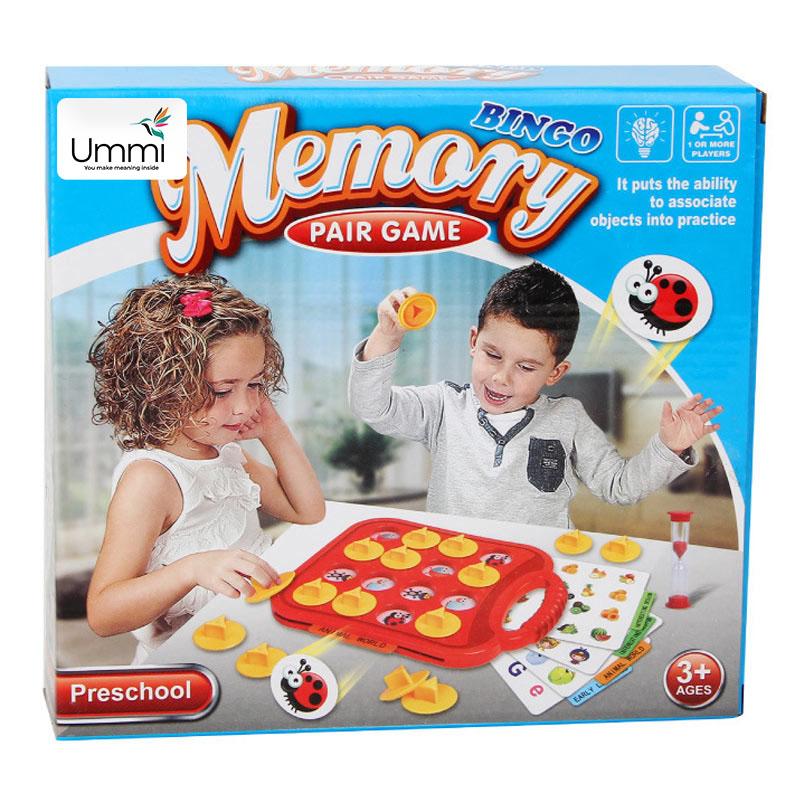 Настільна інтерактивна гра Ummi 22001 Memory Pair Game Red - Зображення 5